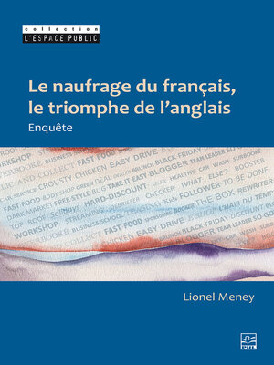 cover image of Le naufrage du français